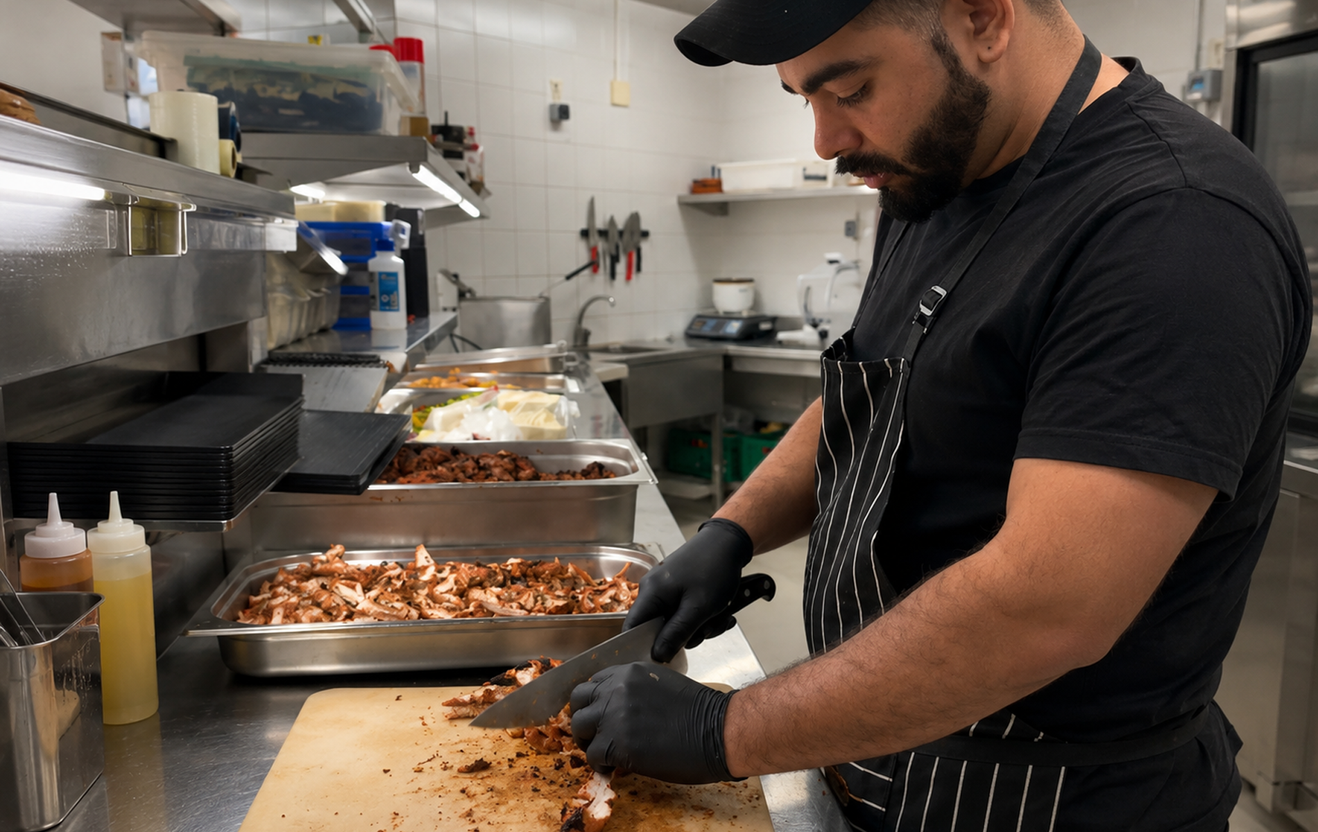 preparação de alimentos, cozinha profissional, carnes grelhadas, gastronomia indiana, sushi festas, confeção ao vivo, cozinha portuguesas, comida indiana, ingredientes frescos, produção própria, bastidores do catering, equipa de cozinheiros, gastronomia japonesa, cozinha industrial, catering certificado, segurança sanitária, ementas de carne, petiscos quentes, churrasco premium, espetáculo gastronómico, gastronomia de conforto, iguarias cozinhadas, tábuas de frios, preparação minuciosa, empratamento cuidado, manipulação culinária, sabores tradicionais, temperos caseiros, catering corporativo especializado, fornecedores certificados
